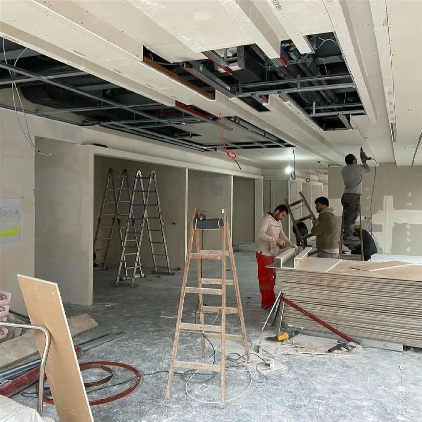 Plasterboard Ceiling & Partition Wall Applications